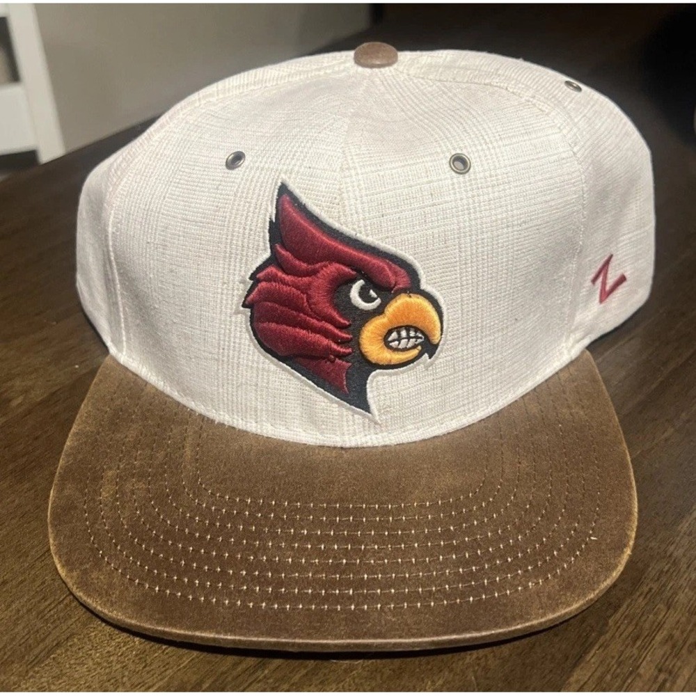 Zephyr NCAA Louisville Cardinals "Havana" Flat Bill Snapback Hat NWT Adjustable